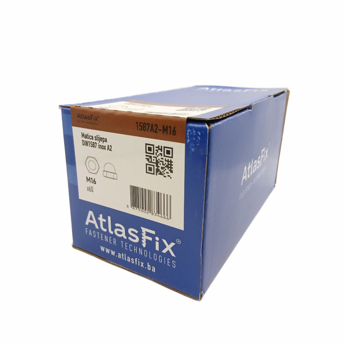 Matica slijepa DIN 1587 inox A2
